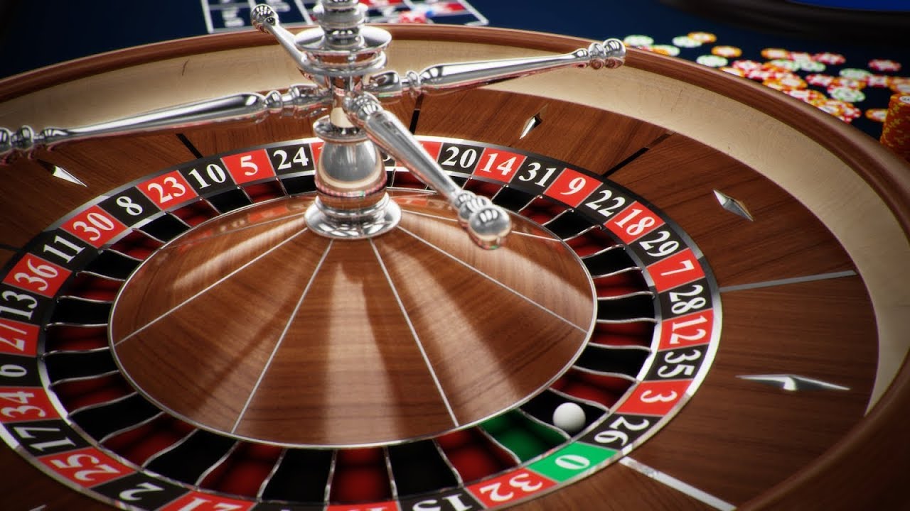 casino roulette render